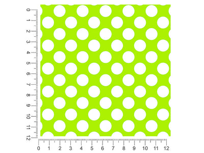 green lizard polka dot 1ft x 1ft Craft Sheets