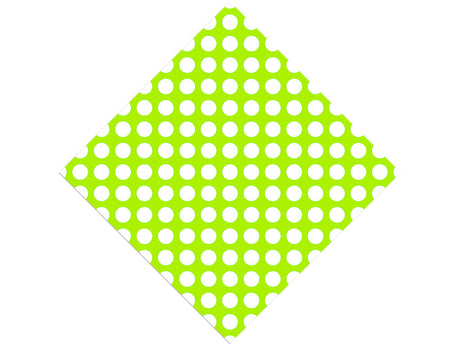 Green Lizard Polka Dot Vinyl Wrap Pattern