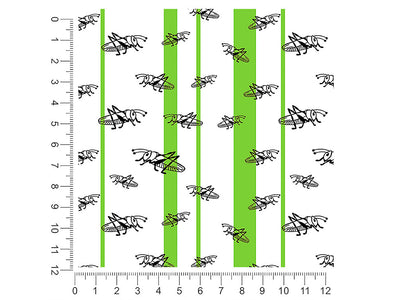 green locusts bug 1ft x 1ft Craft Sheets