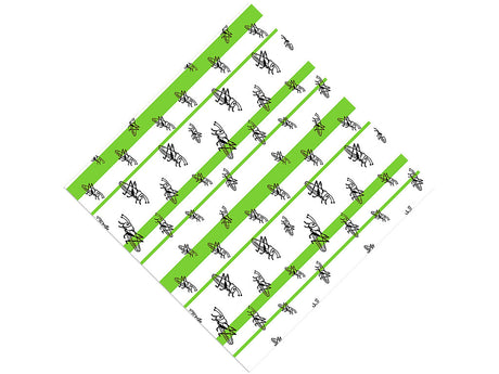 Green Locusts Bug Vinyl Wrap Pattern