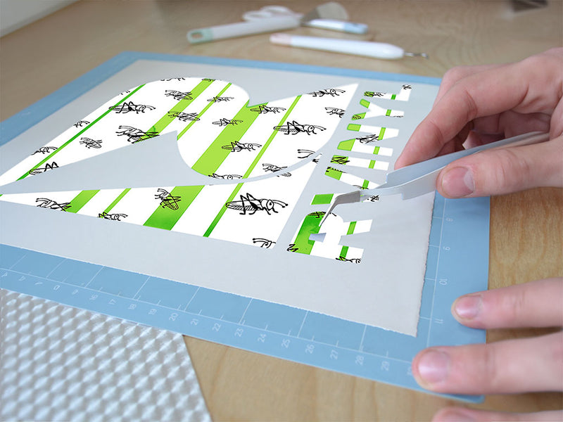 green locusts bug Easy Weed Craft Vinyl