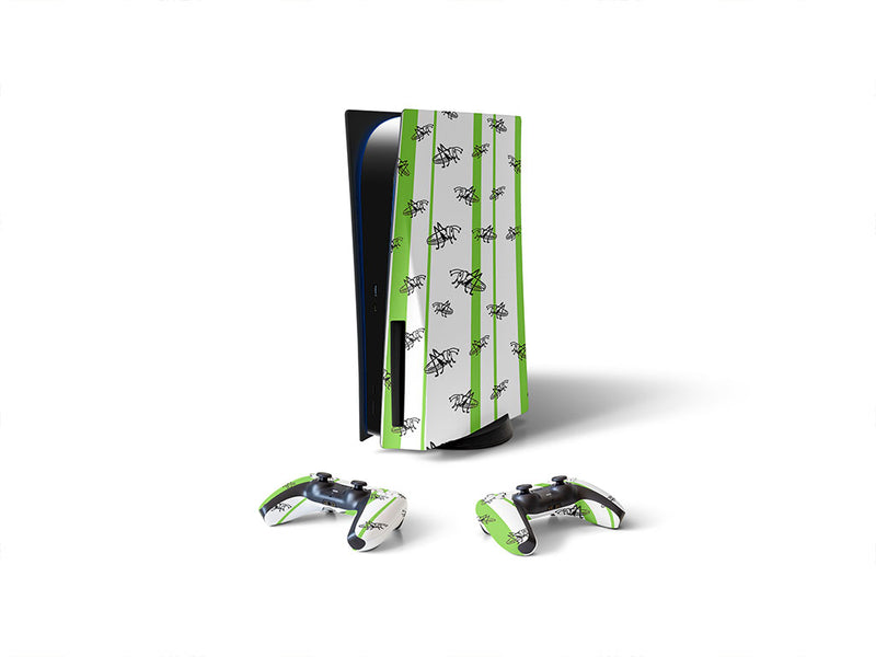 green locusts bug Sony PS5 DIY Skin