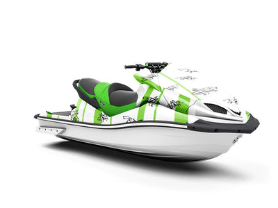 Green Locusts Bug Jet Ski Vinyl Customized Wrap