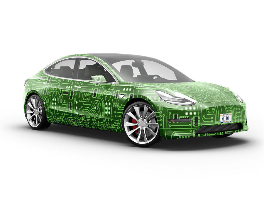Green Love Technology Vehicle Vinyl Wrap
