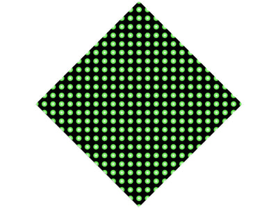 Green Machine Polka Dot Vinyl Wrap Pattern