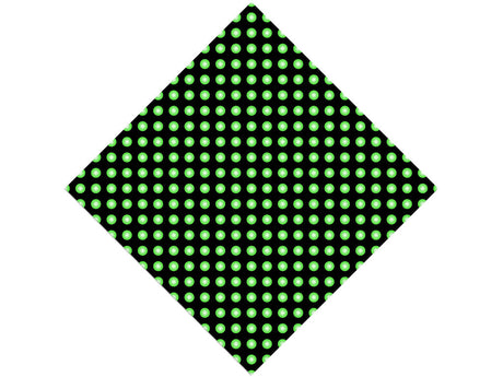 Green Machine Polka Dot Vinyl Wrap Pattern
