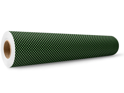 Green Machine Polka Dot Wrap Film Wholesale Roll~Rwraps Series 914 Digitally Printed Vinyl Roll~5