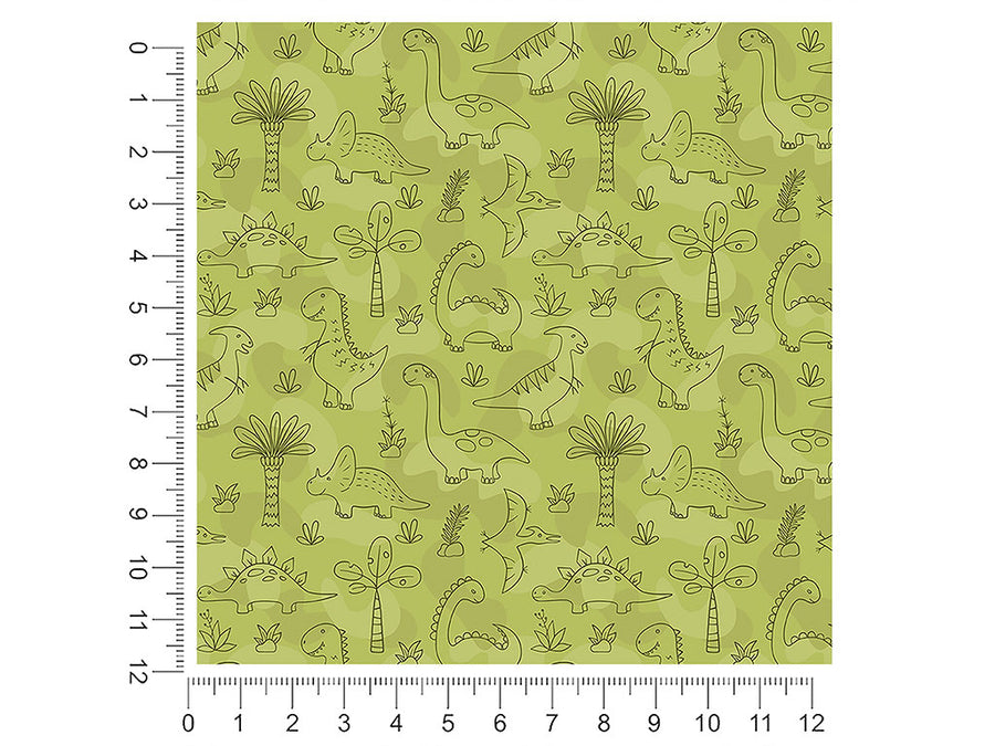 green machines dinosaur 1ft x 1ft Craft Sheets