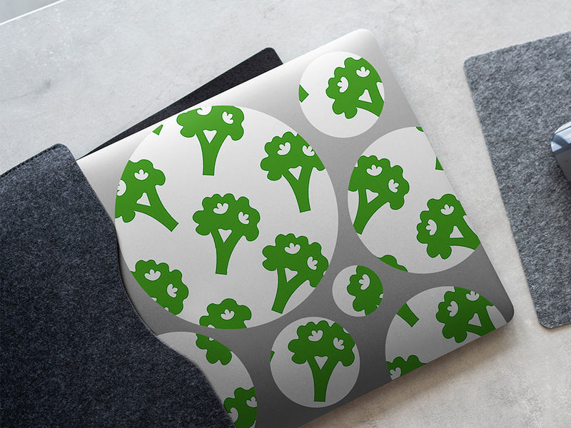 green magic vegetable DIY Laptop Stickers