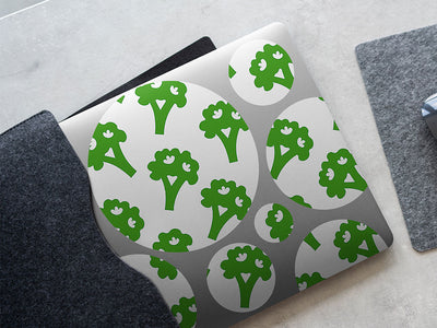 green magic vegetable DIY Laptop Stickers