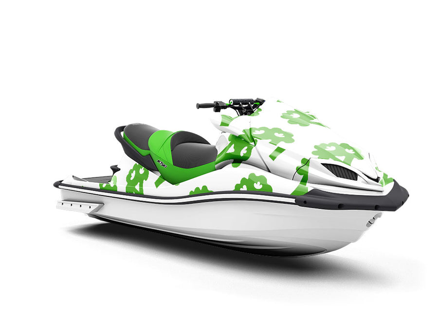 Green Magic Vegetable Jet Ski Vinyl Customized Wrap