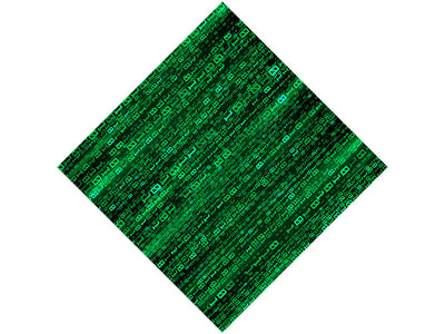 Green Matrix Technology Vinyl Wrap Pattern~Rwraps Series 914 Digitally Printed Vinyl Wrap~0