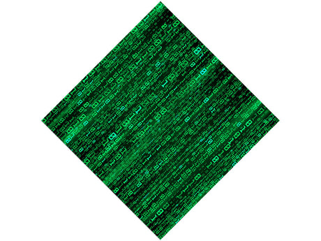Green Matrix Technology Vinyl Wrap Pattern~Rwraps Series 914 Digitally Printed Vinyl Wrap~0