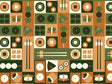 Green Meat Food Vinyl Wrap Pattern~Rwraps Series 914 Digitally Printed Vinyl Wrap~0