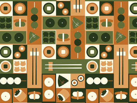 Green Meat Food Vinyl Wrap Pattern~Rwraps Series 914 Digitally Printed Vinyl Wrap~0