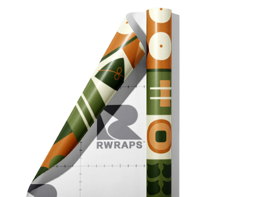 Green Meat Food Wrap Film Sheets~Rwraps Series 914 Green Meat Food Scrolled Sheet~3
