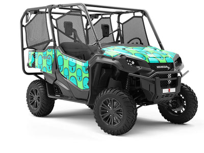 Green Mice Technology Utility Vehicle Vinyl Wrap