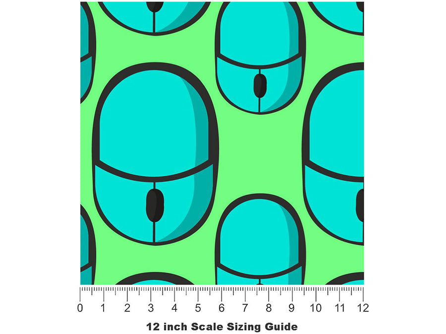 Green Mice Technology Vinyl Film Pattern Size 12 inch Scale~Rwraps Green Mice Technology Sizing Chart~3