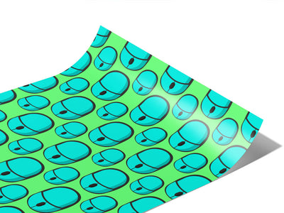Green Mice Technology Vinyl Wraps~Rwraps Series 914 Digitally Printed Vinyl Wrap~1