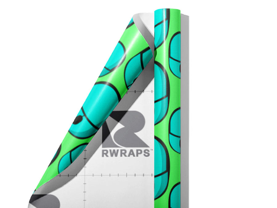 Green Mice Technology Wrap Film Sheets~Rwraps Series 914 Green Mice Technology Scrolled Sheet~4