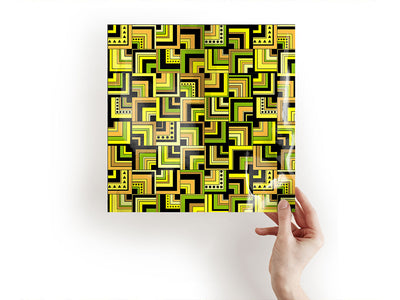 green monster art deco Craft Sheets