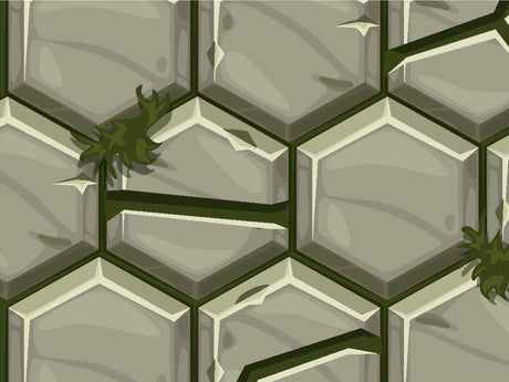 Green Mossy Brick Vinyl Wrap Pattern~Rwraps Series 914 Digitally Printed Vinyl Wrap~0
