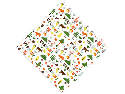 Green Mountain Americana Vinyl Wrap Pattern