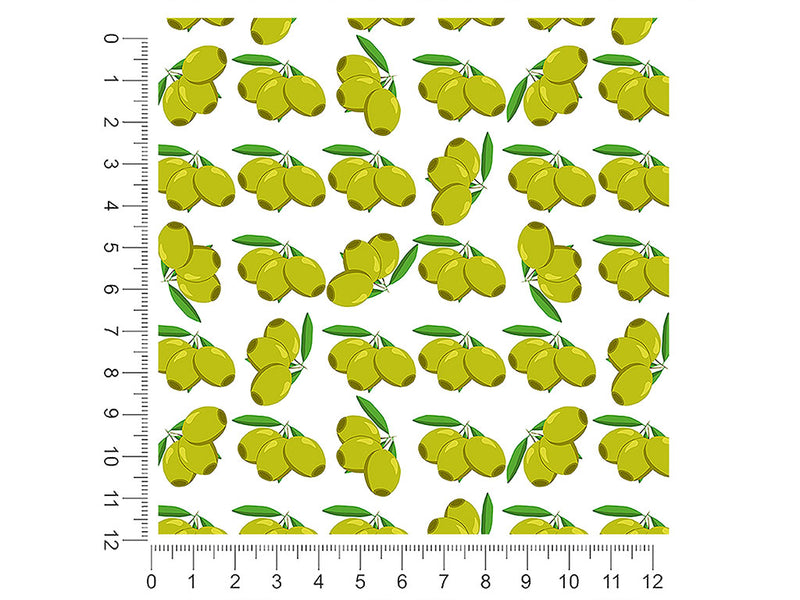 green olives greco roman 1ft x 1ft Craft Sheets