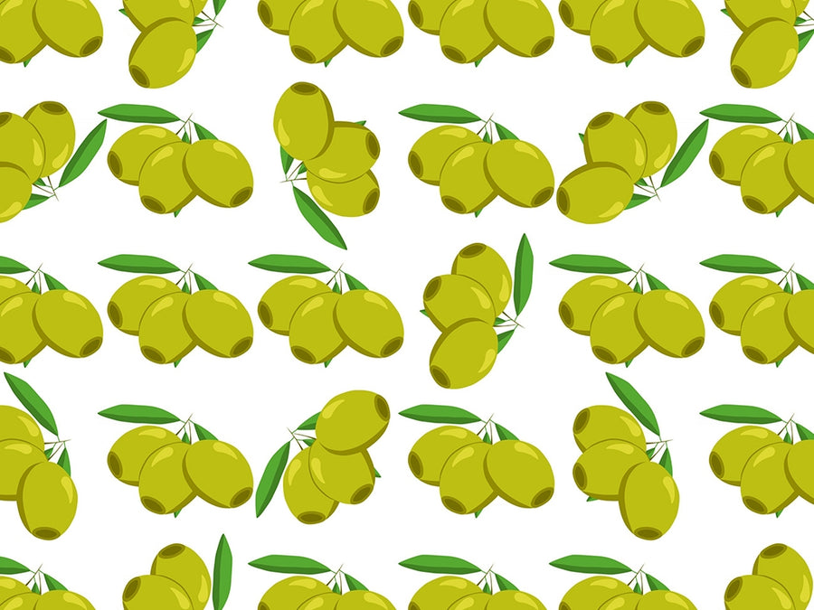 Green Olives Greco Roman Vinyl Wrap Pattern~Rwraps Series 914 Digitally Printed Vinyl Wrap~0