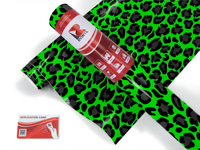 green panther animal print Craft Vinyl Roll