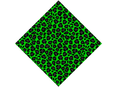 Green Panther Vinyl Wrap Pattern