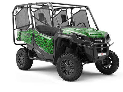 Green Panther Utility Vehicle Vinyl Wrap