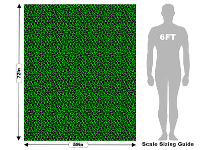 Green Panther Vehicle Wrap Scale~Rwraps Series 914 Green Panther Measurements~2