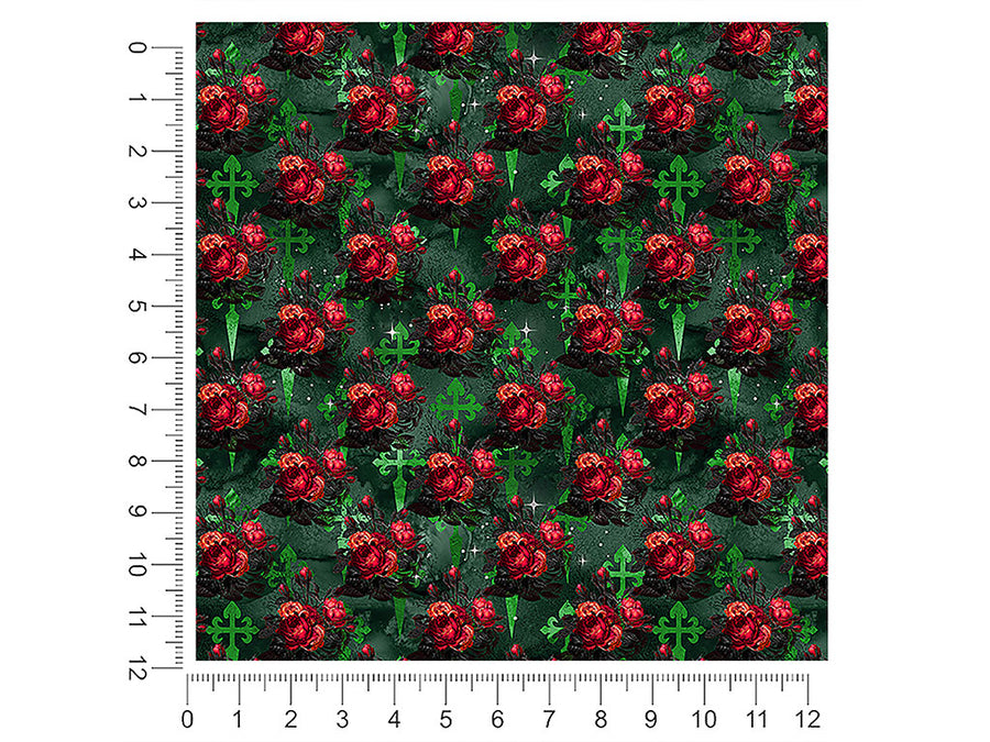 green passion gothic 1ft x 1ft Craft Sheets