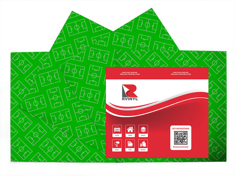green pitch sport Craft Vinyl Sheet Pack