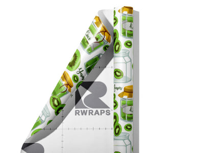 Green Preservation Fruit Wrap Film Sheets~Rwraps Series 914 Green Preservation Fruit Scrolled Sheet~3