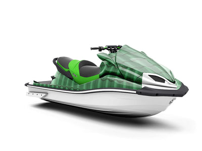 Green Tile Jet Ski Vinyl Customized Wrap