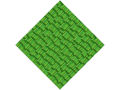 Green Shake Tile Vinyl Wrap Pattern