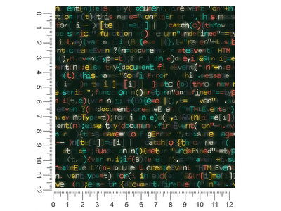 Green Shimmer Technology Vehicle Wrap Scale~Rwraps Series 914 Green Shimmer Technology Measurements~2