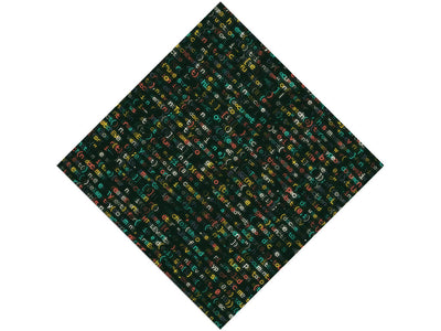 Green Shimmer Technology Vinyl Wrap Pattern~Rwraps Series 914 Digitally Printed Vinyl Wrap~0