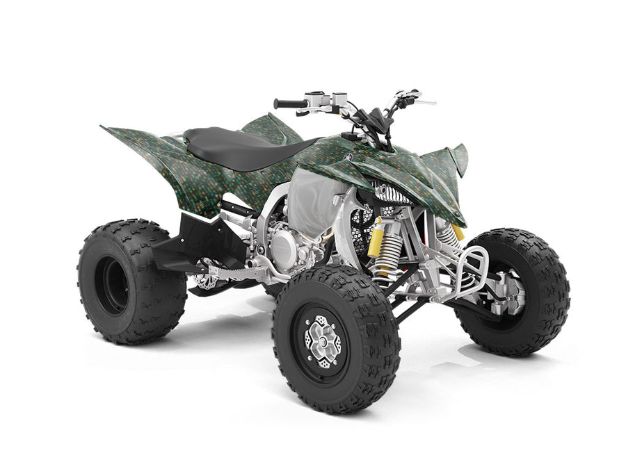 Green Shimmer Technology ATV Wrapping Vinyl