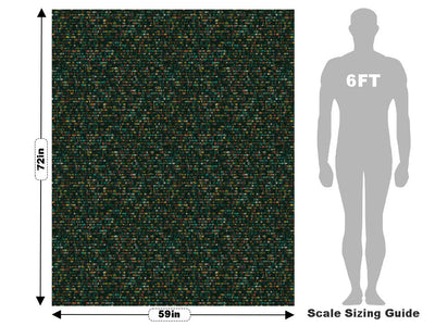 Green Shimmer Technology Vehicle Wrap Scale~Rwraps Series 914 Green Shimmer Technology Measurements~2