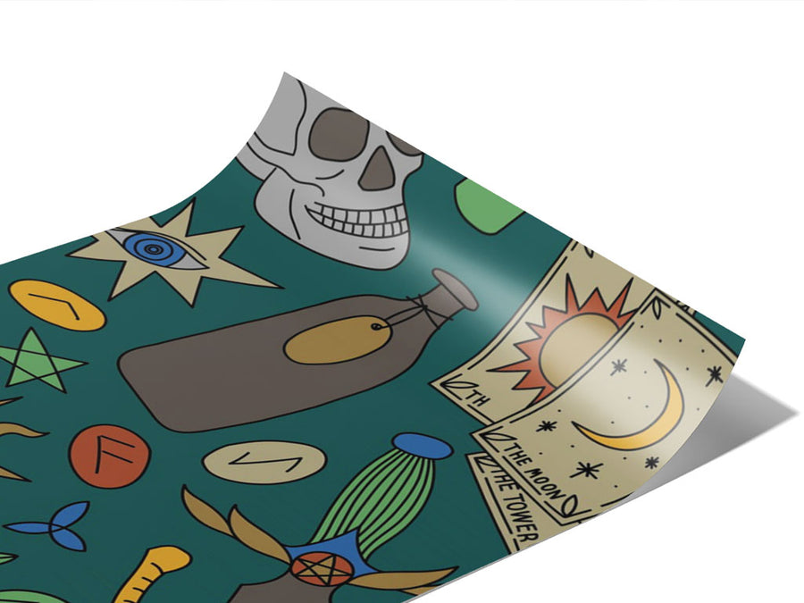 Green Snips Witch Vinyl Wraps~Rwraps Series 914 Digitally Printed Vinyl Wrap~0