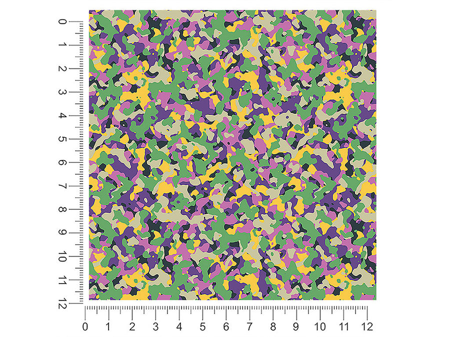 green sprinkles camouflage 1ft x 1ft Craft Sheets