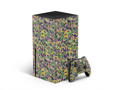 green sprinkles camouflage XBOX DIY Decal