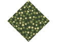 Green Stars Americana Vinyl Wrap Pattern