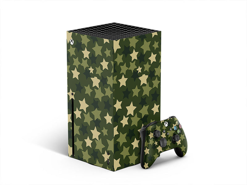 green stars  XBOX DIY Decal