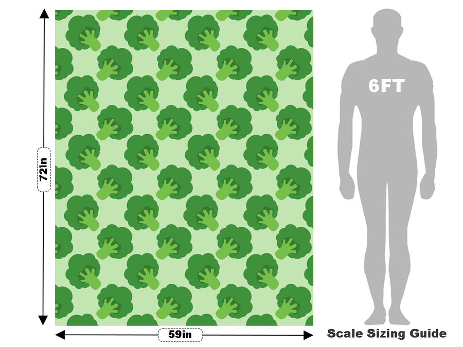 Green Sun King Vegetable Vehicle Wrap Scale~Rwraps Series 914 Green Sun King Vegetable Measurements~1