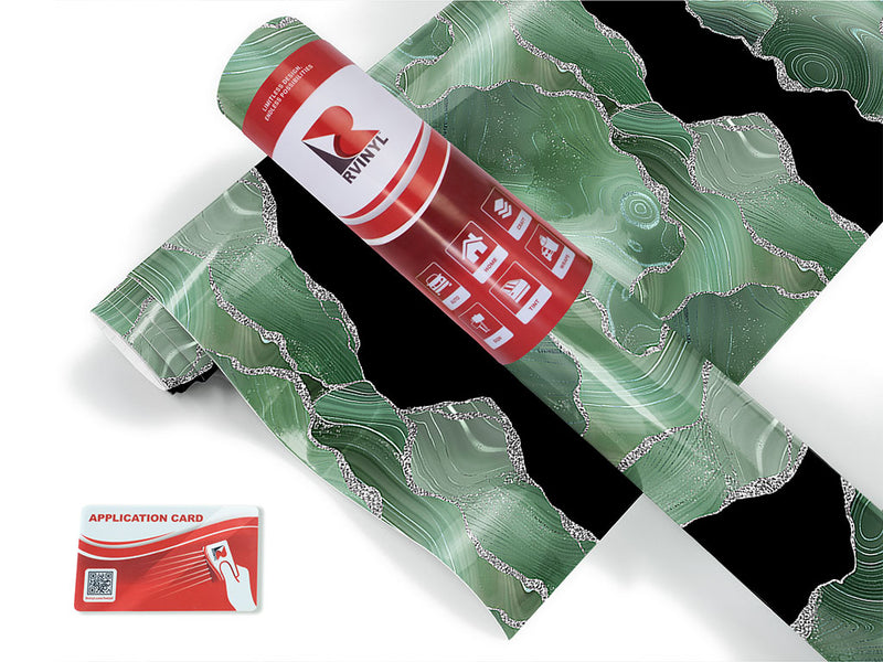 green tea gemstone films Craft Vinyl Roll