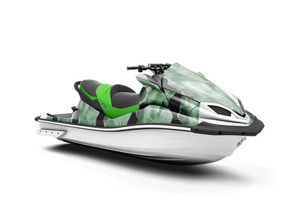 Green Tea Gemstone Vinyl Wrap Pattern